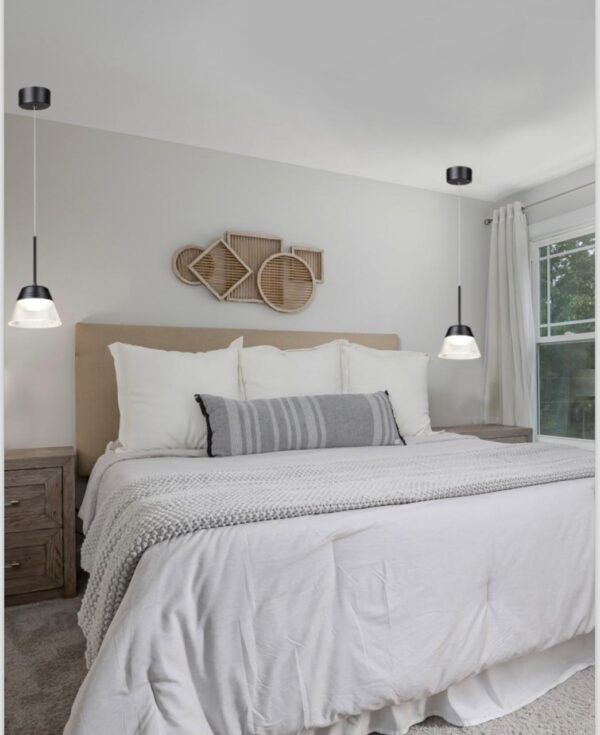 Premium Pendant Light _ Sand Black